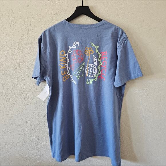 Urban Outfitters RePurpose Blue Graphic T-Shirt - Picture 5 of 7